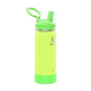 Takeya 18oz Actives Glow In The Dark Water Bottle With Straw Lid